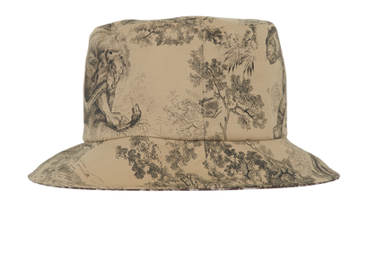 Christian Dior Toile De Jouy Bucket Hat, front view